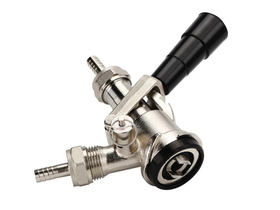 Korbfitting Zapfkopf Typ S / Korb - Edelstahl - Keg Coupler 8mm Anschluss – Bild 2