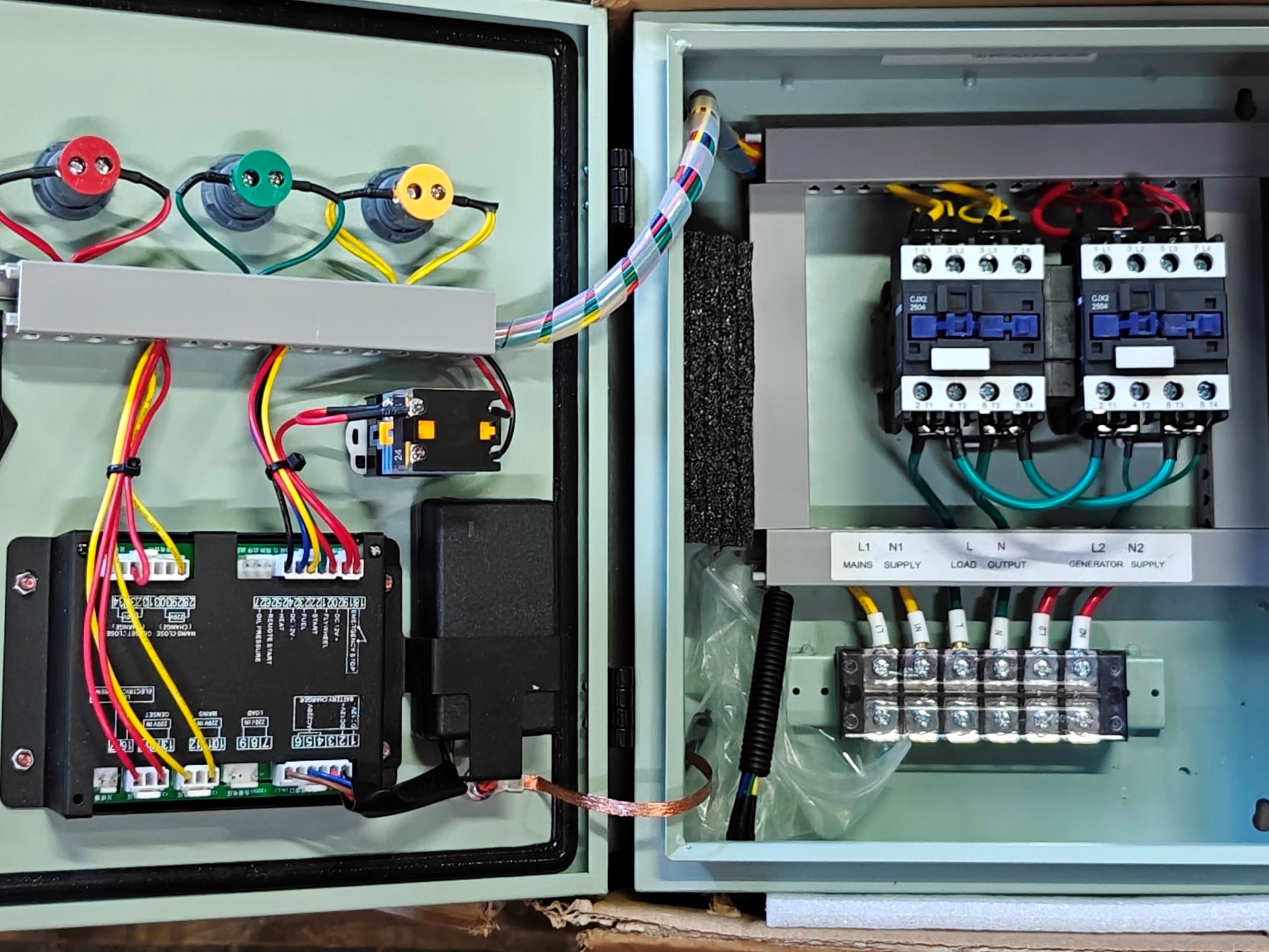 ATS Automatikstart zu Firman Generatoren 1-phasig 230V bis 7KW – Bild 2