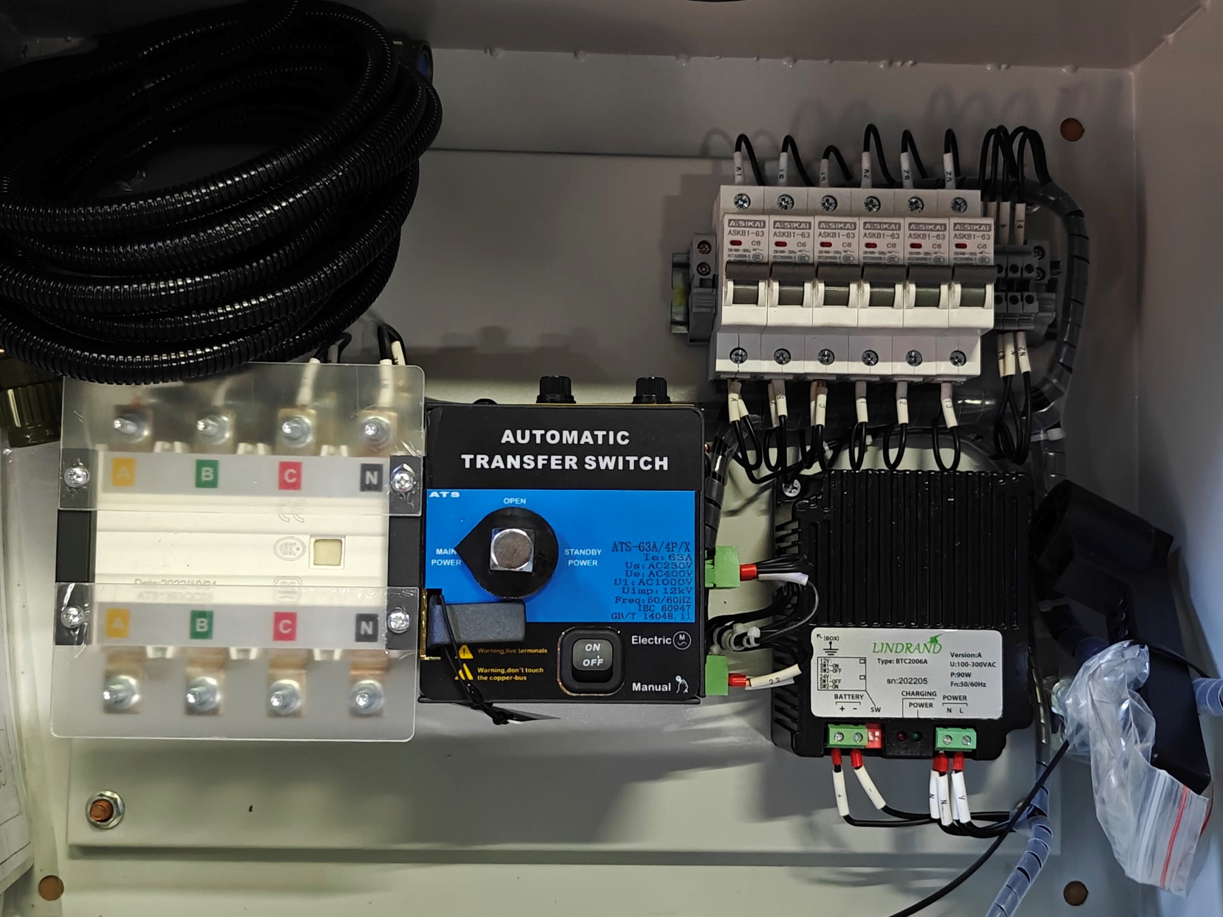 ATS Automatikstart zu Firman SDG30FS 400V bis 63A, 40Kw – Bild 4