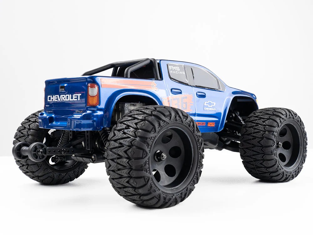 FMS - FMT24 Chevrolet Colorado Monster Truck - 1:24 - RTR Set - FMS12421BDRTRBU – Bild 2