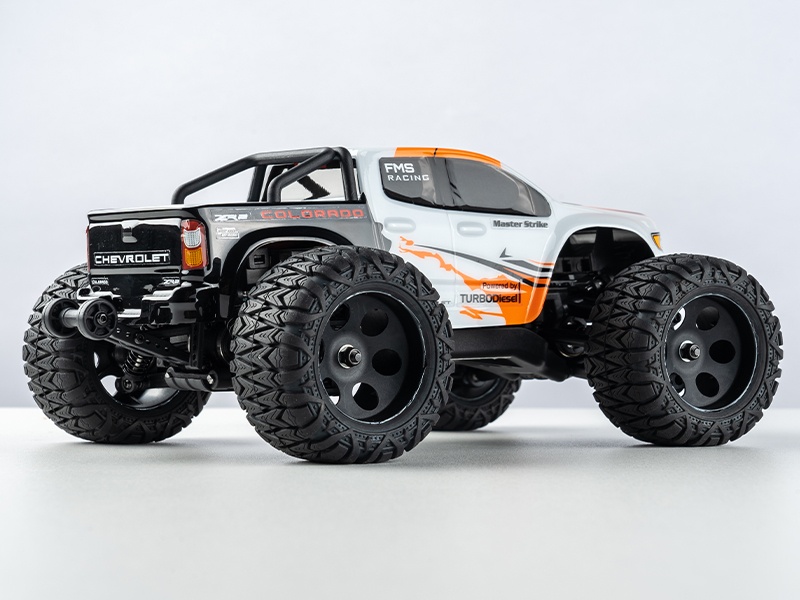 FMS - FMT24 Chevrolet Colorado Monster Truck - 1:24 - RTR Set - FMS12421BDRTRWH – Bild 4