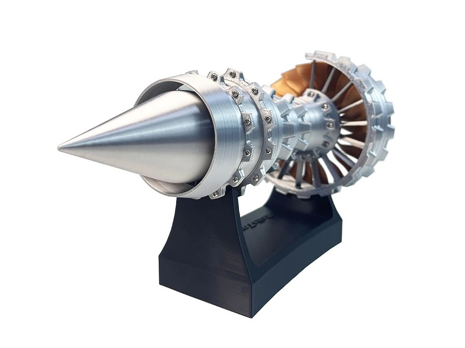 TR-900-2 - Rolls-Royce Trent 900 Strahltriebwerk - Bausatz mit Antrieb – Bild 2