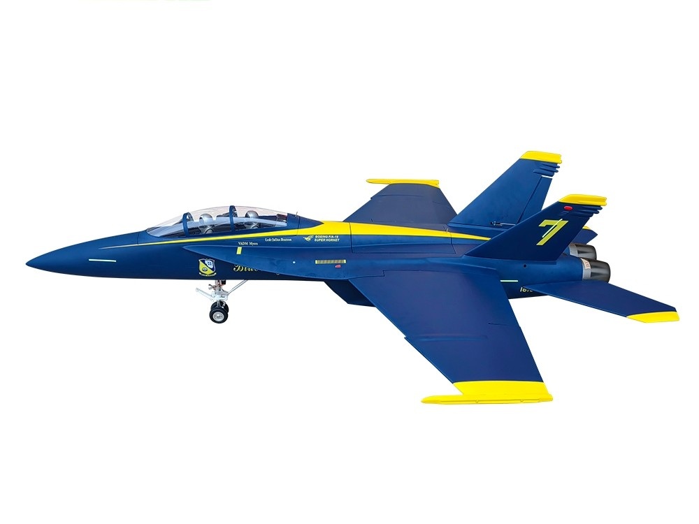 Full Composite FA-18 Blue Angels - Turbine Ready PNP-Set - HSDJets – Bild 3