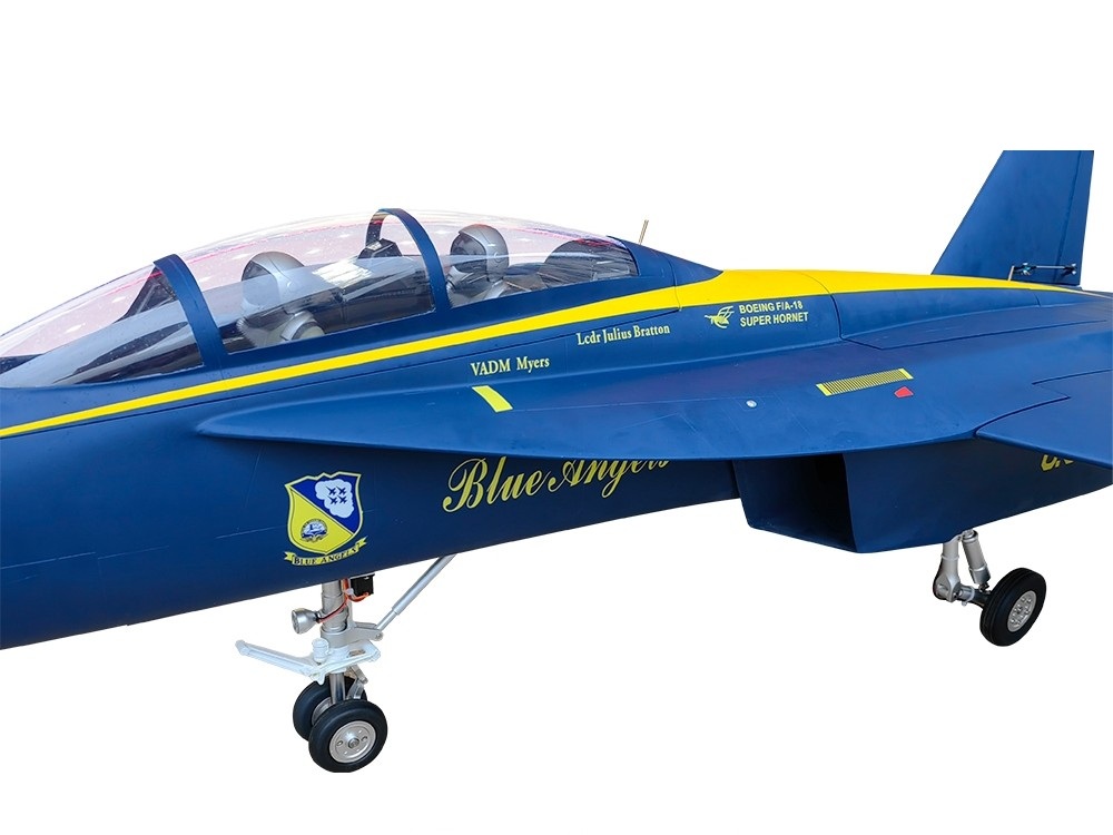 Full Composite FA-18 Blue Angels - Turbine Ready PNP-Set - HSDJets – Bild 5