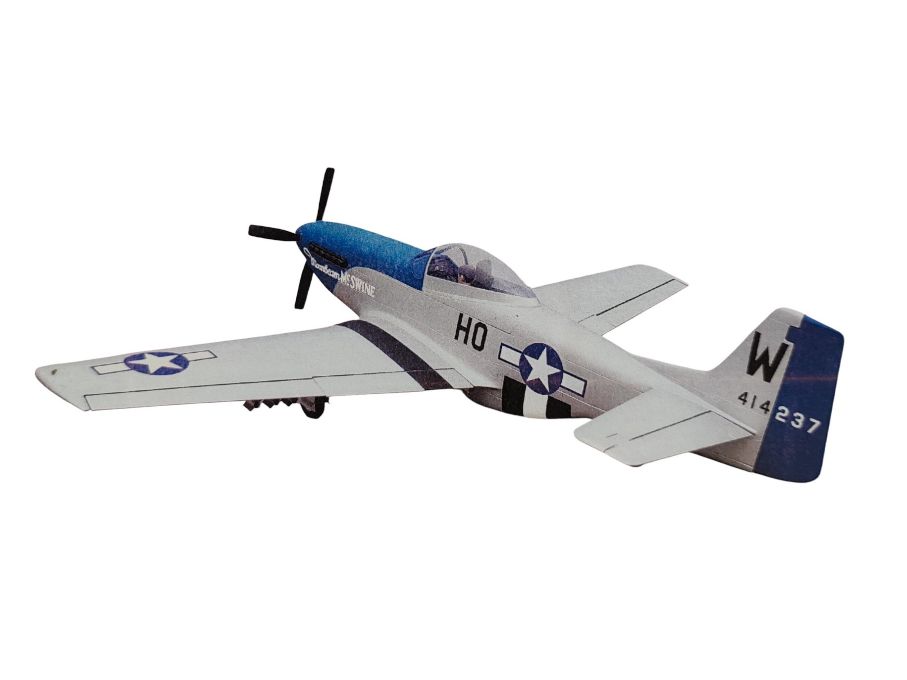 Full Composite P-51-D Mustang Moonbeam McSwine 100ccm 2440mm, ARF CYModel – Bild 2