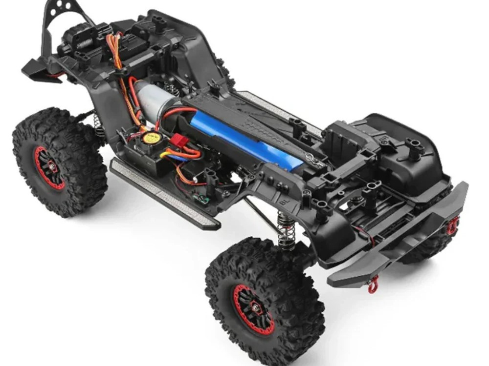 WLToys Rock Crawler Pro 104010 - RTR-Set mit Winde - 1:10 – Bild 3