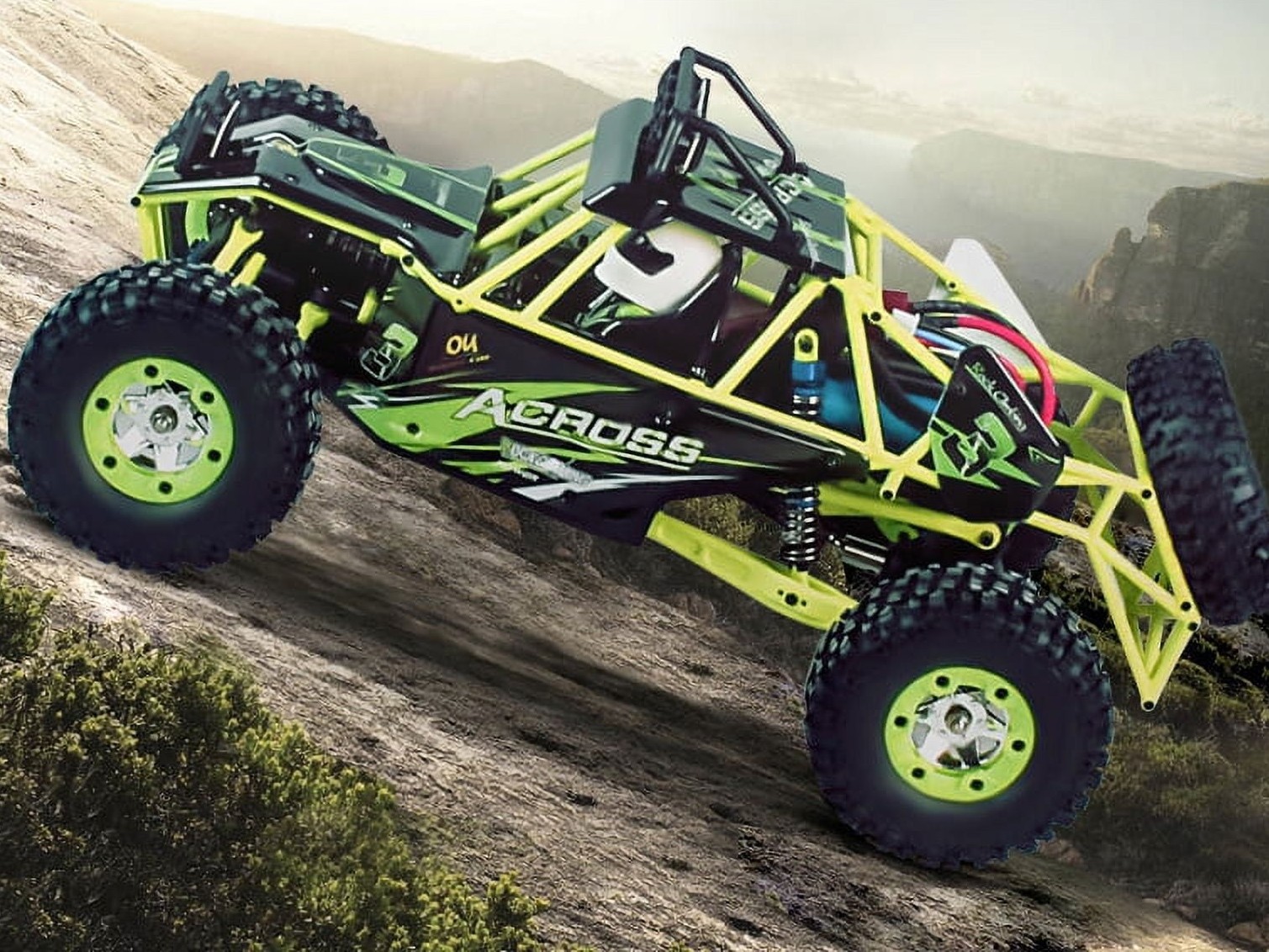 WLToys Offroad Buggy Across Rock Climber 4WD 12427 - RTF-Set - 1:12 – Bild 5