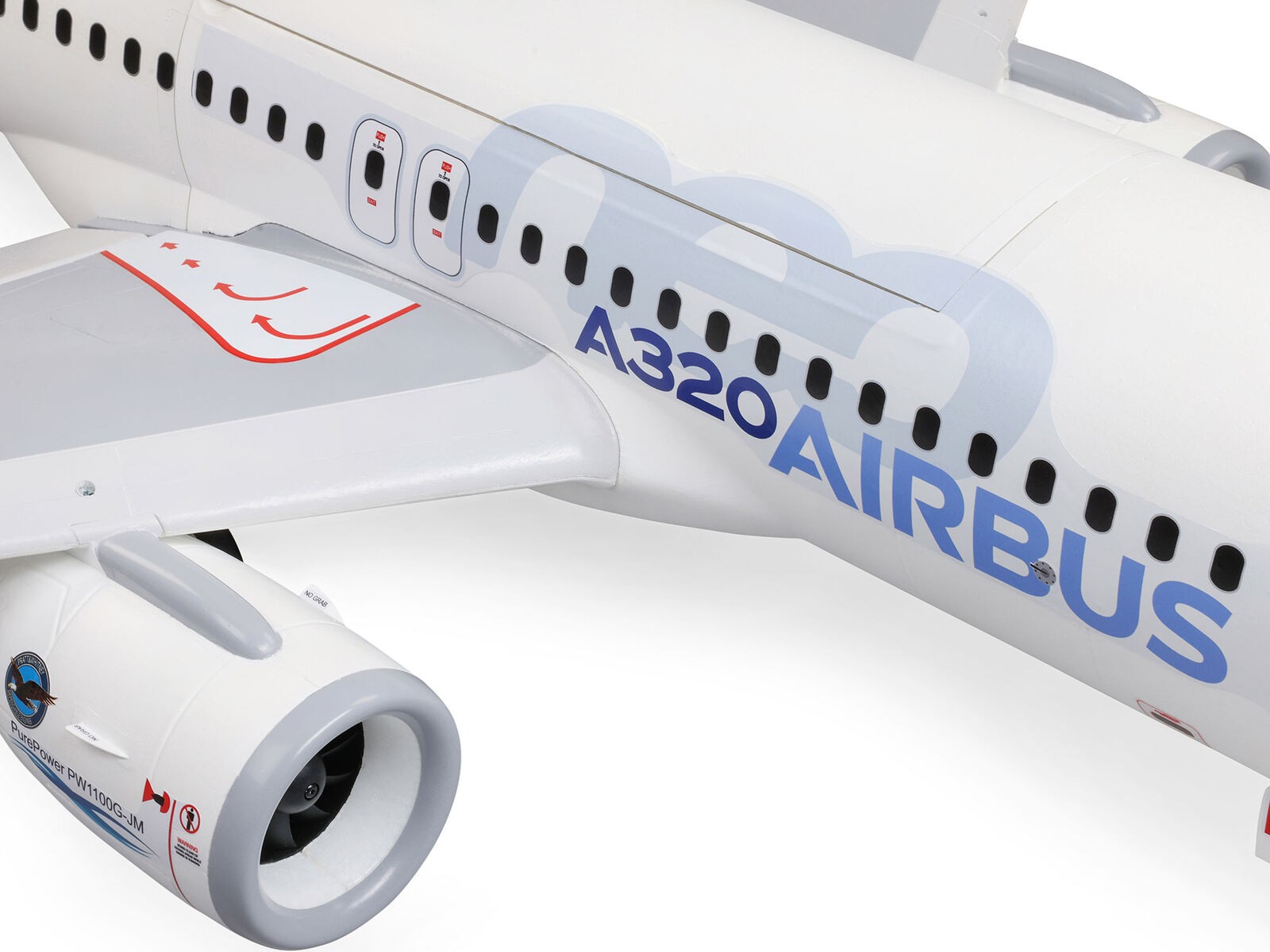 E-flite Airbus A320neo Twin 64mm, Spw 1521mm, PNP-Set - EFL-1492 – Bild 4