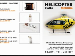 uniLIGHT HELISCALE-Medium Beleuchtungsset - Version V3 / M3