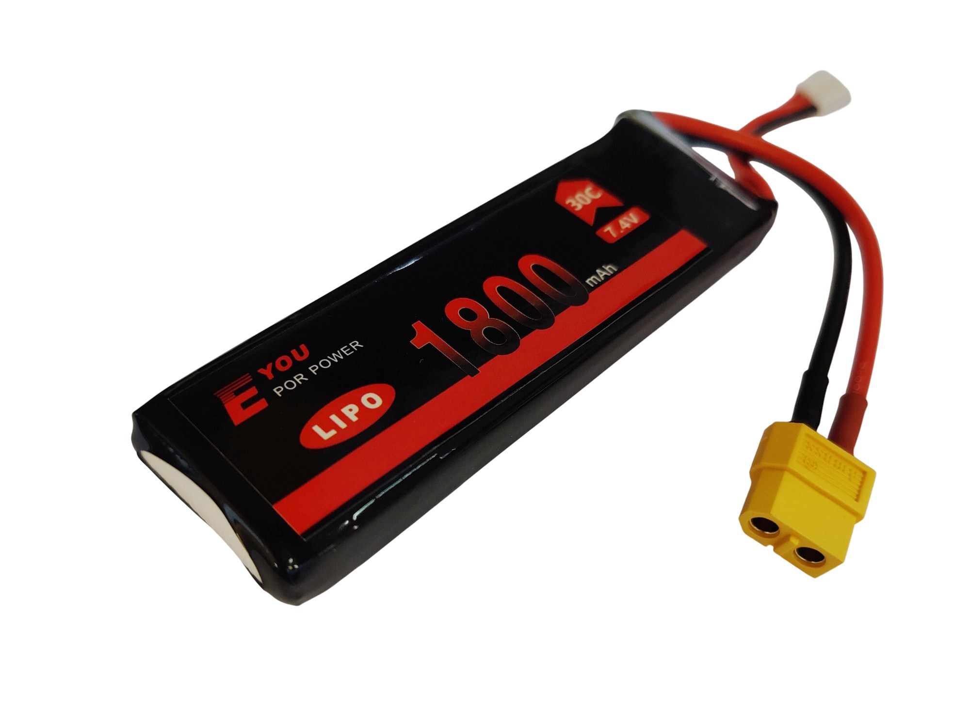 EYOU - LiPo Akku 2S / 7.4V, 1800mAh, 30C - XT60 – Bild 2