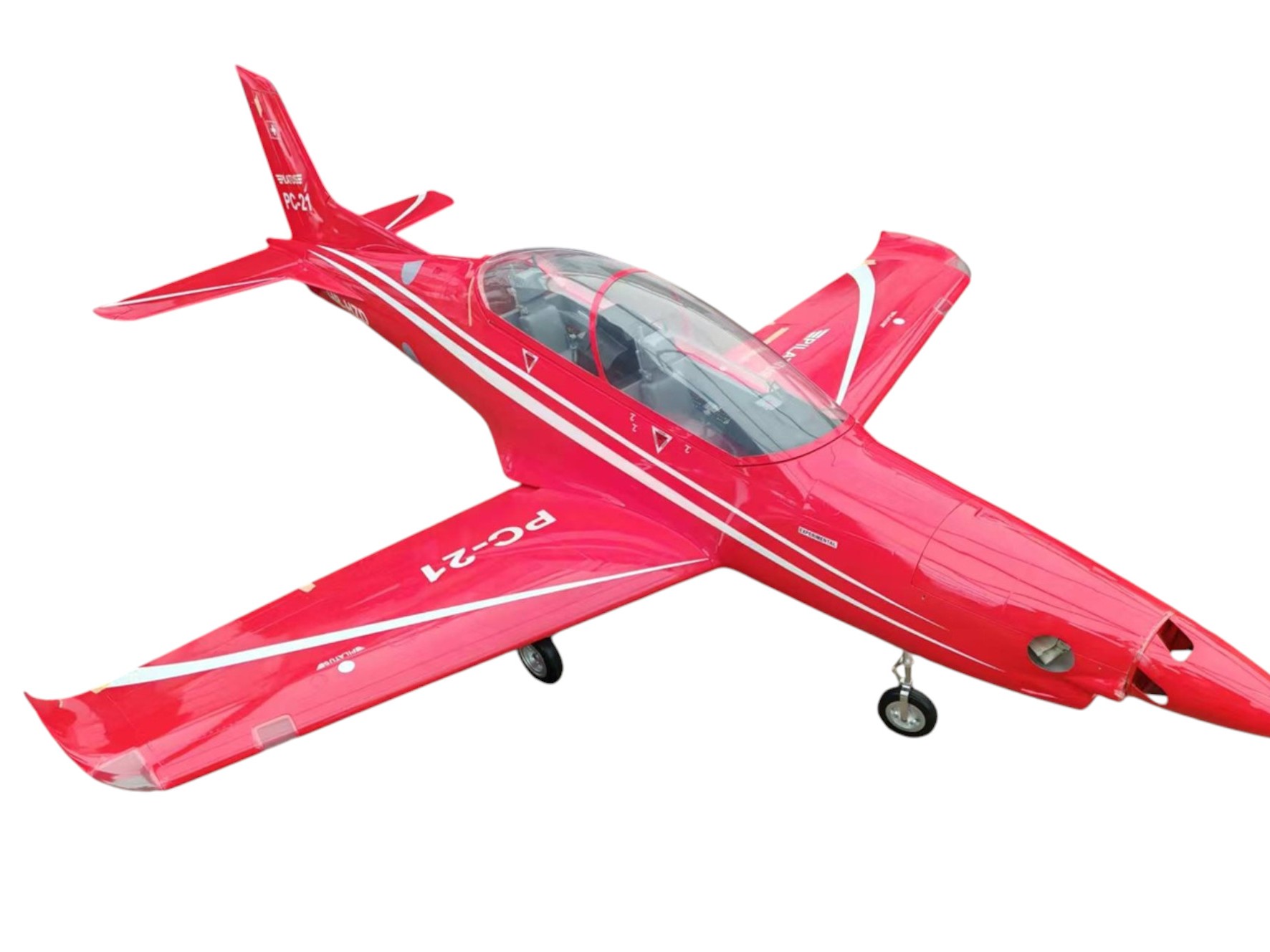 TopRC Model Pilatus PC-21 - Full Composite Scale Turbopro, Spw 1798mm, ARF-Set – Bild 2