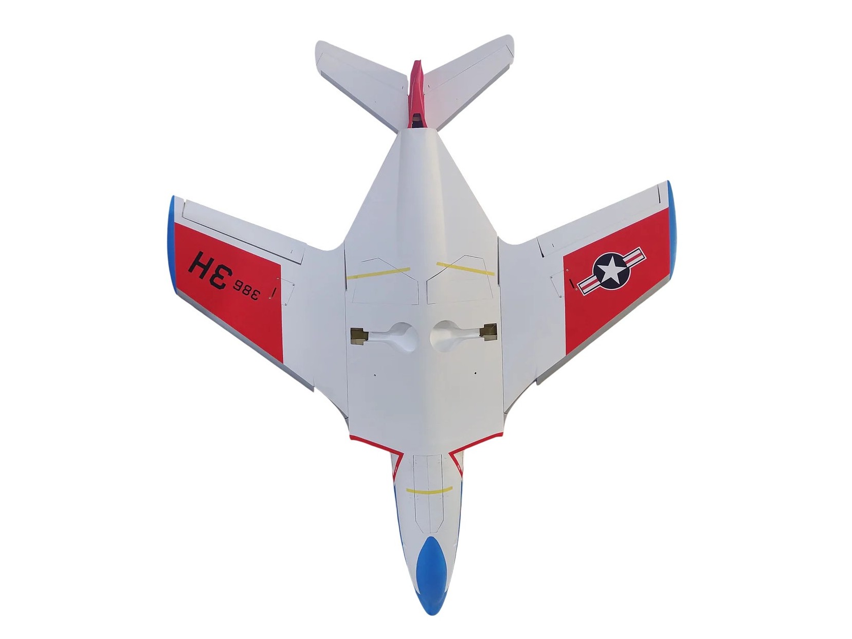 TopRC Model F9F Cougar - US Navy VT-23 - Full Composite Turbinen Jet, ARF-Set – Bild 6