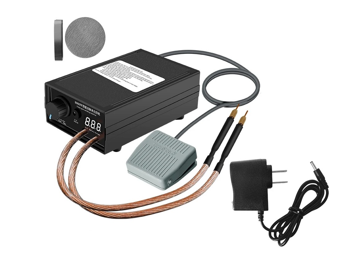 Punktschweissgerät 8000W Spot Welder - tragbare Schweissstation mit Fussschalter