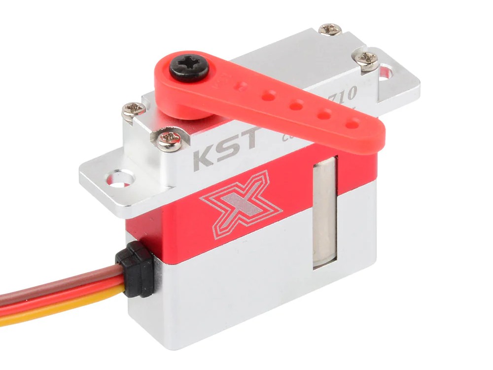 KST Servo X10-710 V8 - MG HV Digital, Alu, 10mm, 7.5kg Stellkraft – Bild 3
