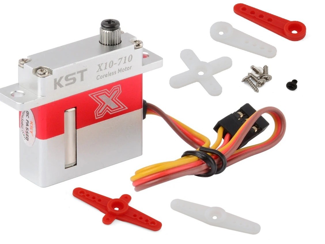KST Servo X10-710 V8 - MG HV Digital, Alu, 10mm, 7.5kg Stellkraft – Bild 6