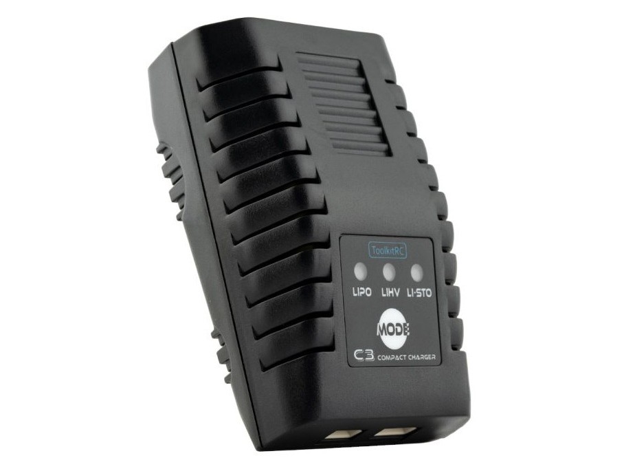 ToolkitRC C3AC Ladegerät - 25W - 2.2A - 2-3S LiPo