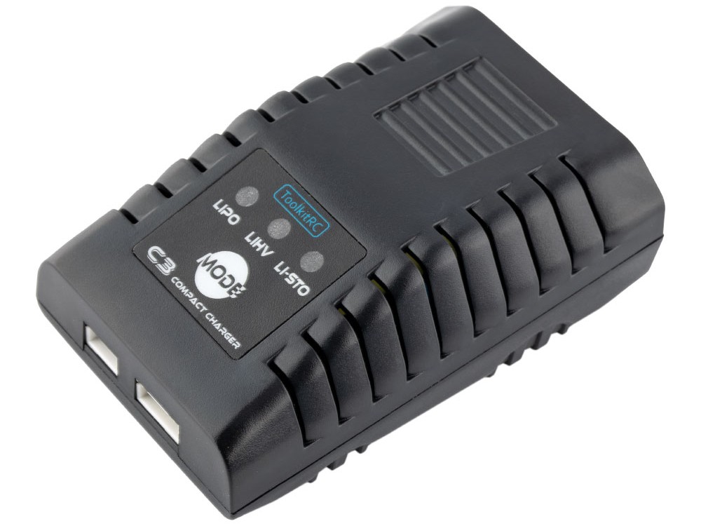 ToolkitRC C3AC Ladegerät - 25W - 2.2A - 2-3S LiPo – Bild 3