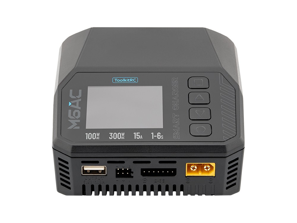 ToolkitRC M6AC Multi Ladegerät - 300W DC / 100W AC - 15A - 1-6S LiPo – Bild 2
