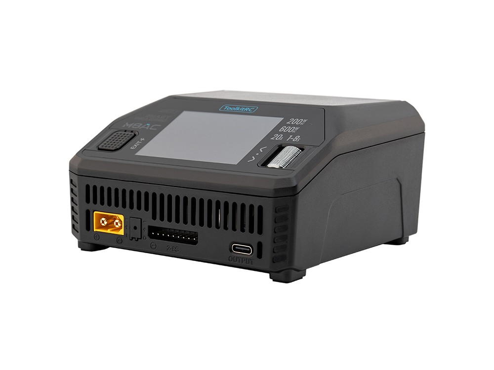 ToolkitRC M8AC Multi Ladegerät - 600W DC / 200W AC - 20A - 1-8S LiPo – Bild 4
