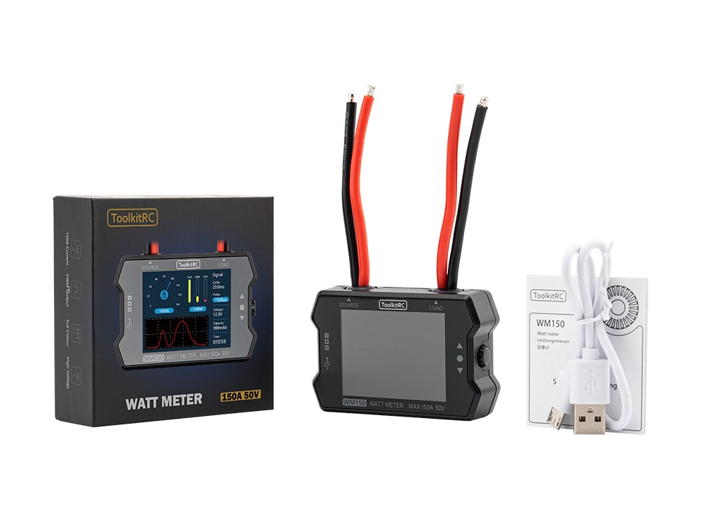 ToolkitRC WM150 - Power Analyser Wattmeter - 50V - 150A – Bild 4