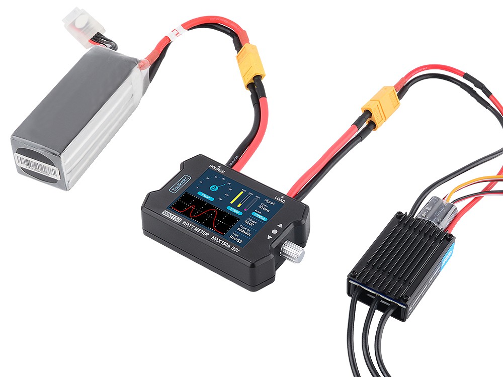 ToolkitRC WM150 - Power Analyser Wattmeter - 50V - 150A – Bild 5