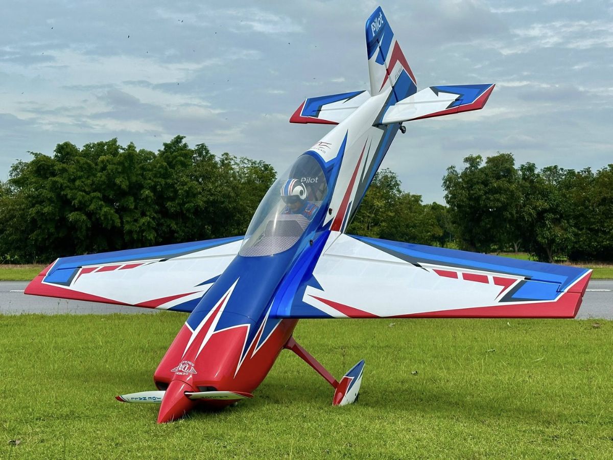 Raven 103 - Carbon Competition - Spw 2600mm - ARF-Set - Rot/Blau - Pilot-RC – Bild 2