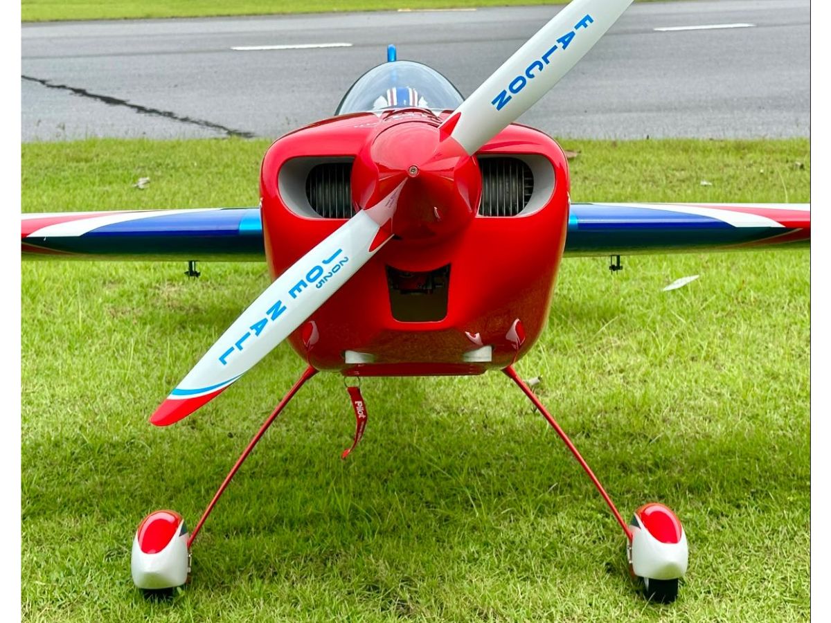 Raven 103 - Carbon Competition - Spw 2600mm - ARF-Set - Rot/Blau - Pilot-RC – Bild 6