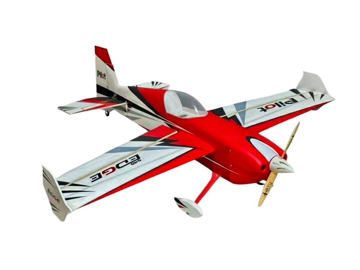 Edge 540 39" Elektro, Spw 965mm, ARF-Set, Rot/Weiss PILOT-RC