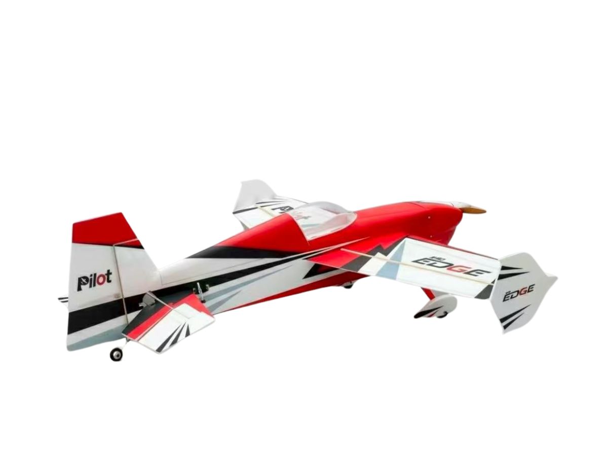 Edge 540 39" Elektro, Spw 965mm, ARF-Set, Rot/Weiss PILOT-RC – Bild 2
