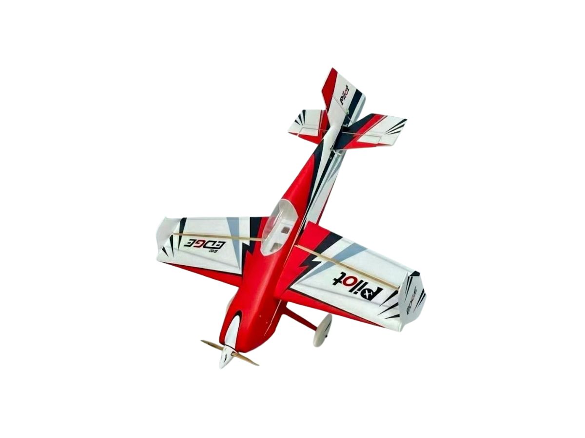Edge 540 39" Elektro, Spw 965mm, ARF-Set, Rot/Weiss PILOT-RC – Bild 3