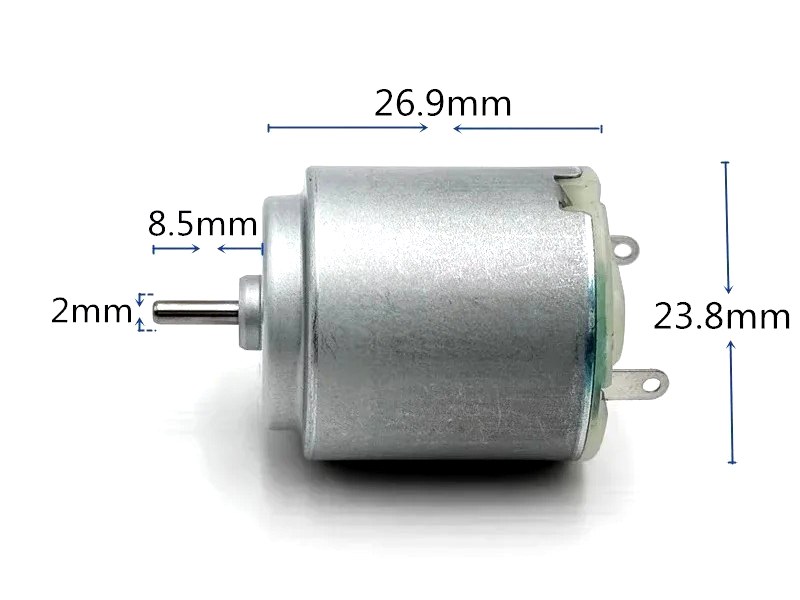 Motor R260 brushed - 3.0V bis 7.4V - WL 14800 – Bild 3