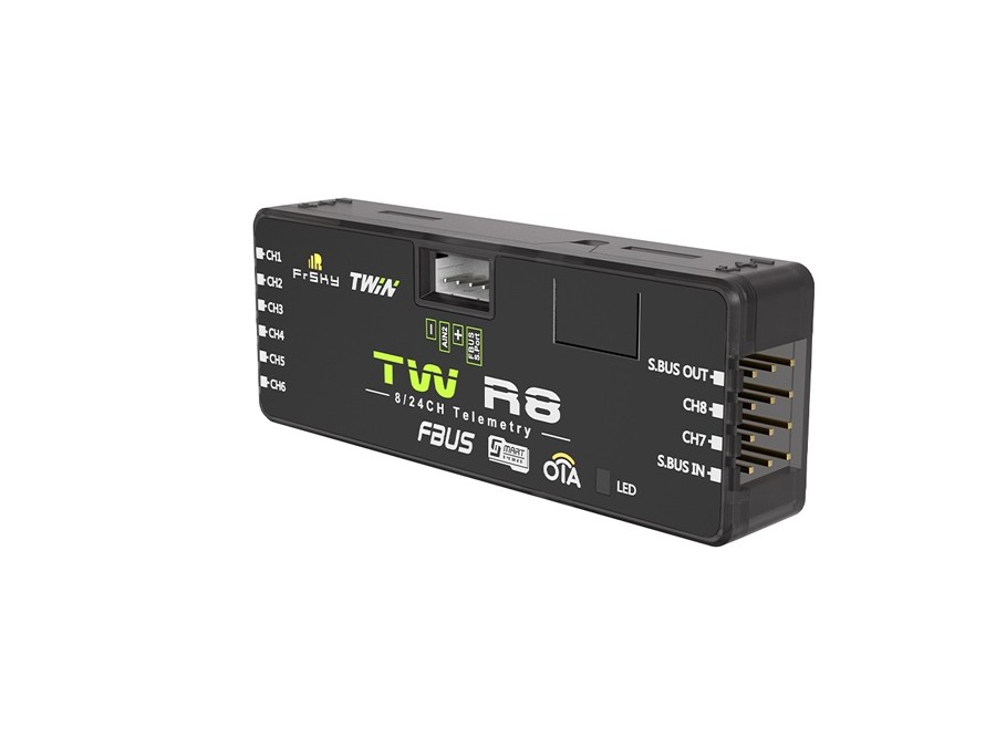 FrSky TWIN-Empfänger TW R8 - 8-Kanal – Bild 2