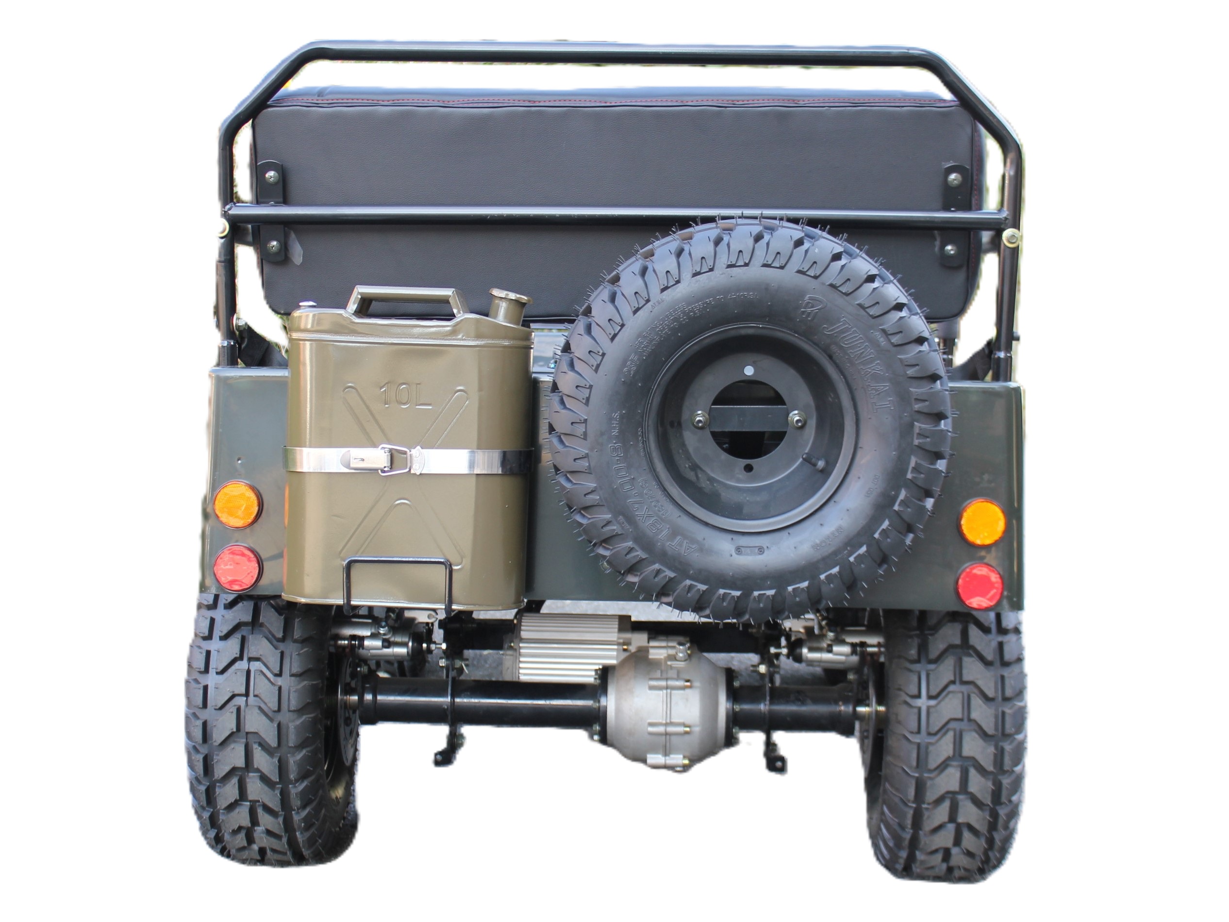Rücklicht - ORANGE zu Kinder Willys-Jeep