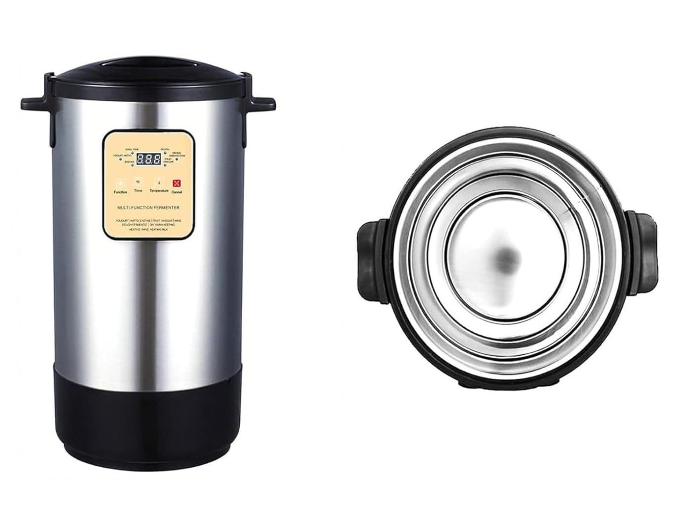 Automatik Fermenter Multifunktion Joghurtbereiter - Fermentier Maschine 12L - Edelstahl – Bild 2