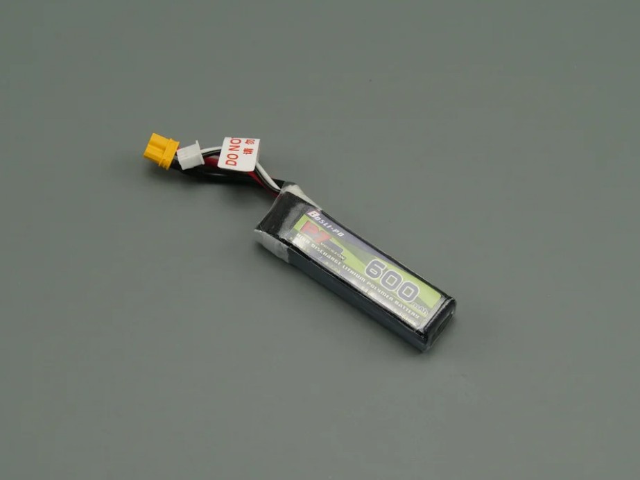 LiPo Akku 2S / 7.4V, 600mAh - 95C - XT30 - HeeWing – Bild 2