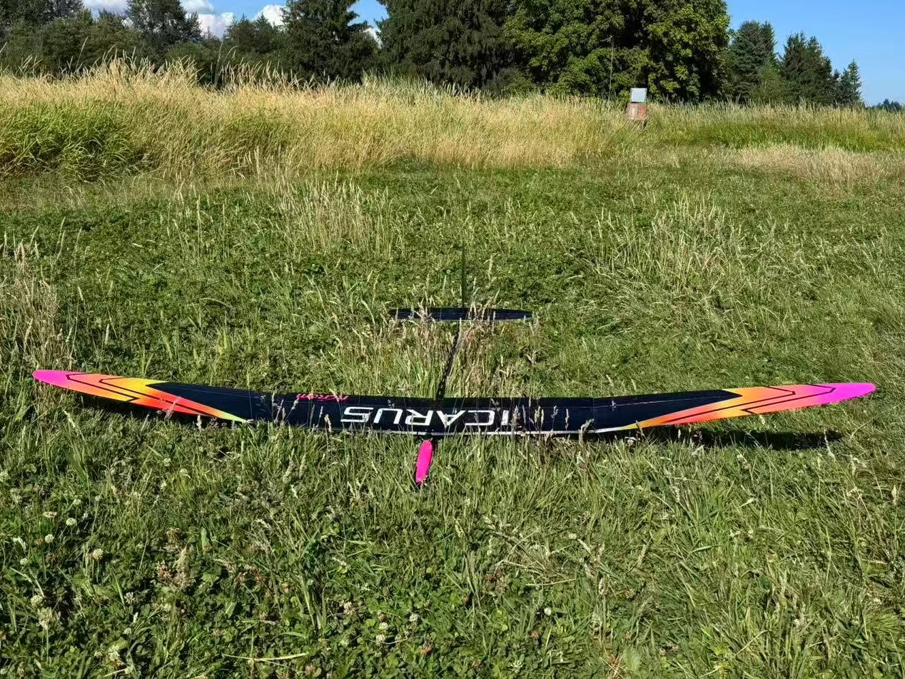 Voll CFK F5J Elektrosegler Icarus X-Tail, Spw 2500mm, RCRCM – Bild 2