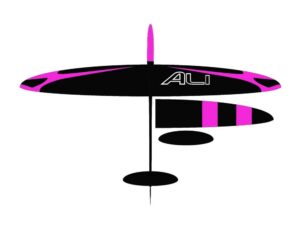 DLG CFK Segler - DLG F3K Ali V2 - pink - Spw 1490mm - RCRCM