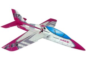 ARES Indoor - pink - Spw 870mm - EPP Kit von RC-Factory / Krill Aircraft