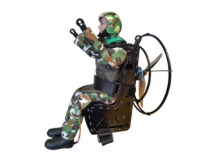 RC Motor-Paraglider Paramotor Gleitschirm - PNP-Set mit Pilot - Spw 2000mm