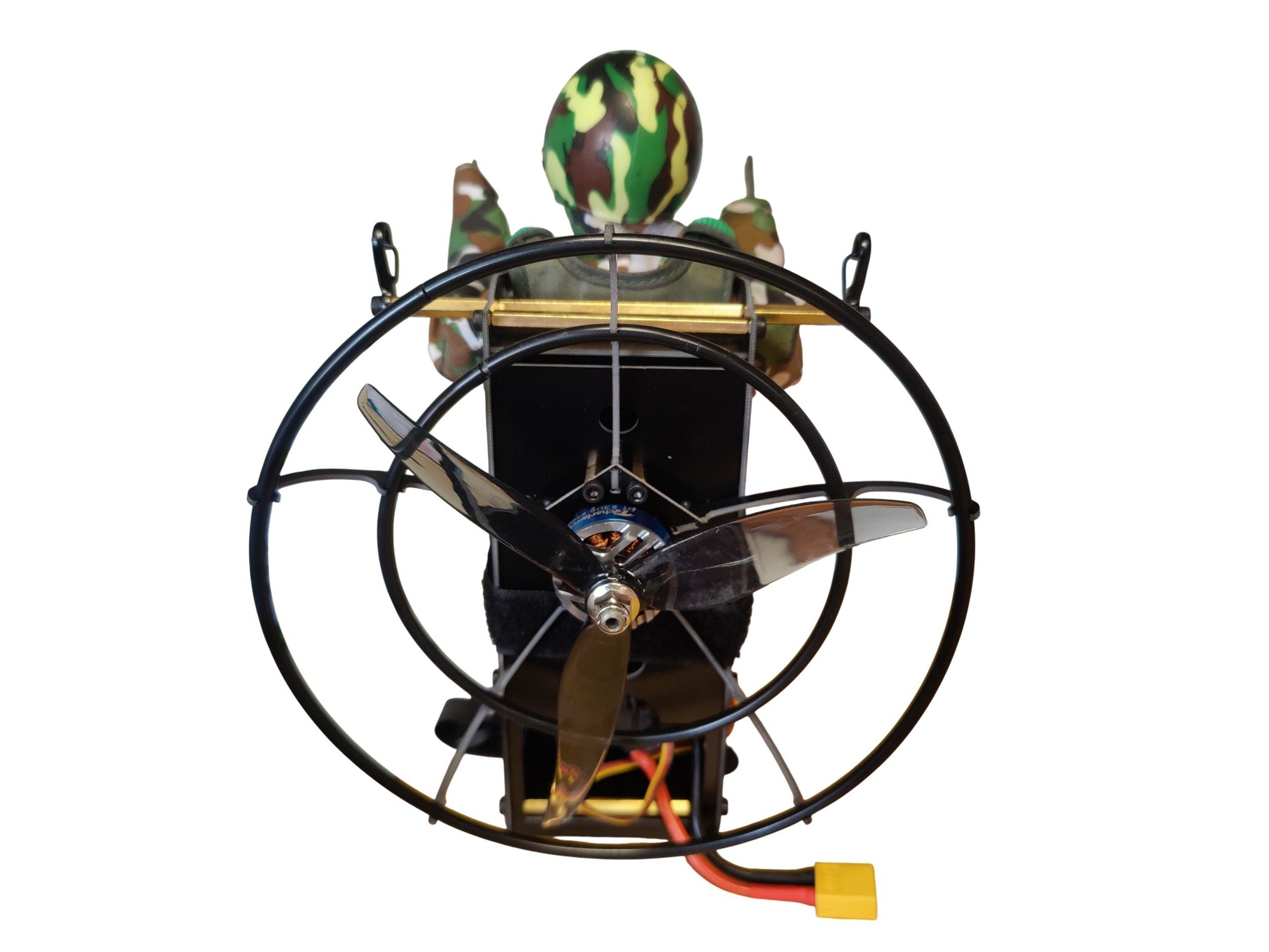 RC Motor-Paraglider Paramotor Gleitschirm - PNP-Set mit Pilot - Spw 2000mm – Bild 2