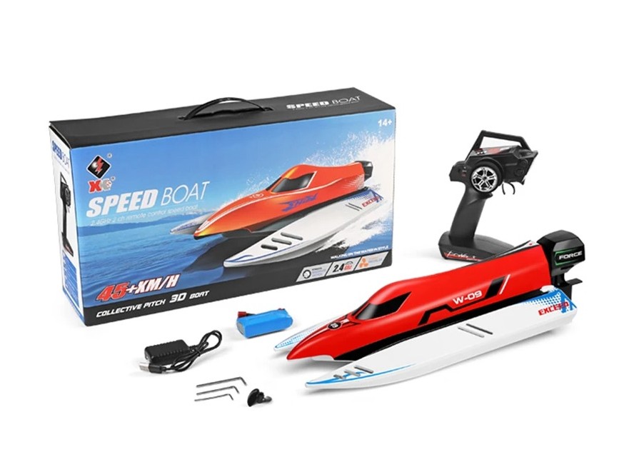 WLToys WL915-A RC Rennboot Katamaran Speed Boat - RTR-Set