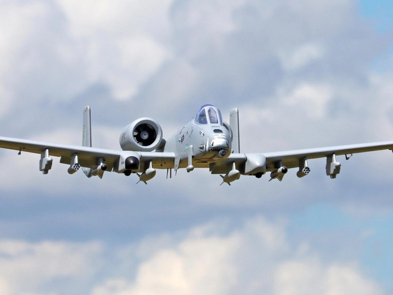 A-10 Thunderbolt II V3 Twin 64mm EDF Jet, Spw 1270mm, 6S PNP-Set, Freewing – Bild 3