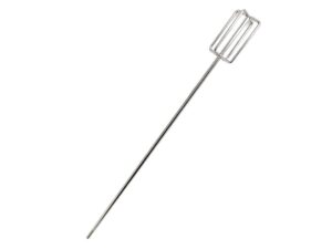 Premium Edelstahl Maischerührer und Mixer für Bohrmaschinen - 1/4 Zoll Sechskant