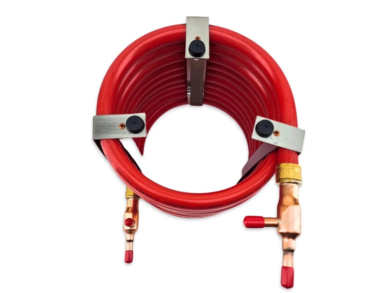 Kegland Red Reaper Counter Flow Chiller /Bierkühler 9.5mm duotight kompatibel – Bild 3