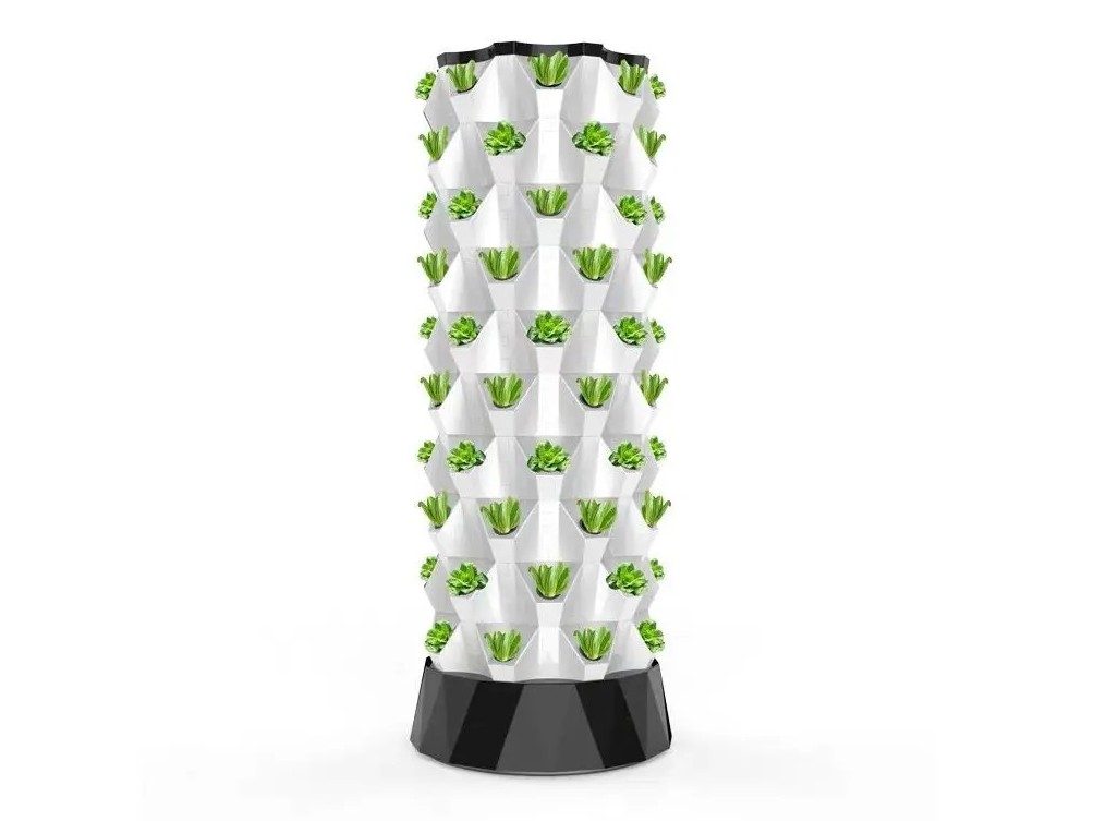 Hydroponik Pineapple Turm Tropfsystem - 8 Etagen für Gärtnern auf neuem Level