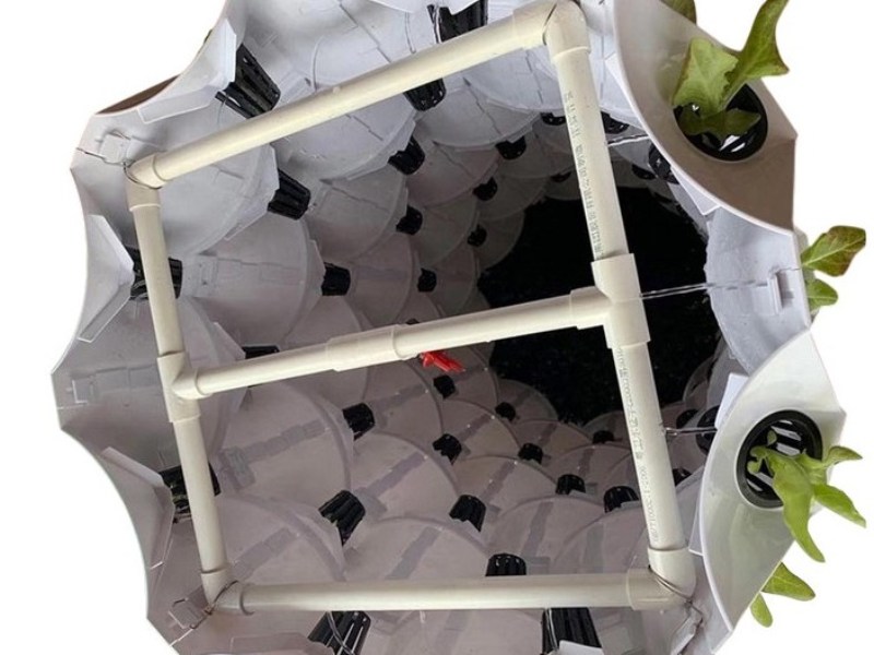 Hydroponik Pineapple Turm Tropfsystem - 8 Etagen für Gärtnern auf neuem Level – Bild 5