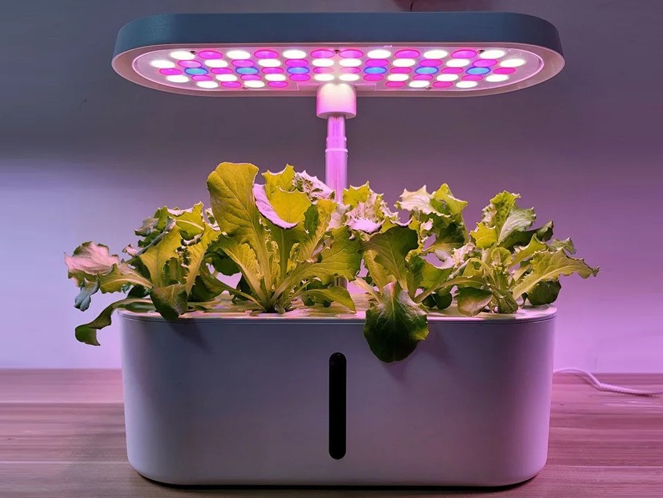 Hydroponik Indoor Garten Box - 8 Plätze mit LED-Wachstumslicht – Bild 2