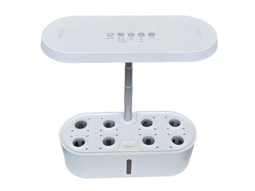 Hydroponik Indoor Garten Box - 8 Plätze mit LED-Wachstumslicht – Bild 3