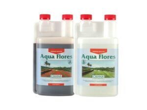 Canna Aqua Flores A und B Dünger für Hydroponik Systeme - 2x 1L