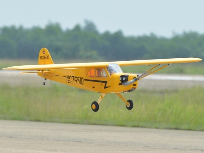 Black Horse Piper J-3 CUB, Spw 1950mm - Updated ARF-Set – Bild 2